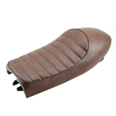 Selle Café Racer Cuir Marron Vintage